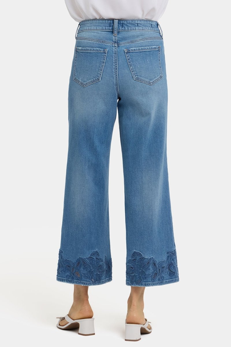 Teresa Wide Leg Ankle Jeans | Port Sea | Denim | NYDJ