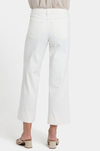 Teresa Wide Leg Ankle Jeans | Vintage White | Denim | NYDJ
