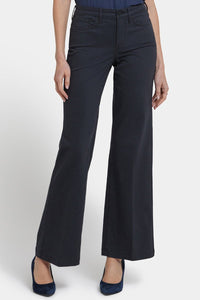 Teresa Wide Leg Jeans | Black | Denim | NYDJ