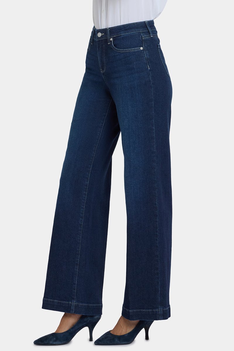 Teresa Wide Leg Jeans | Midnight Breeze | Denim | NYDJ