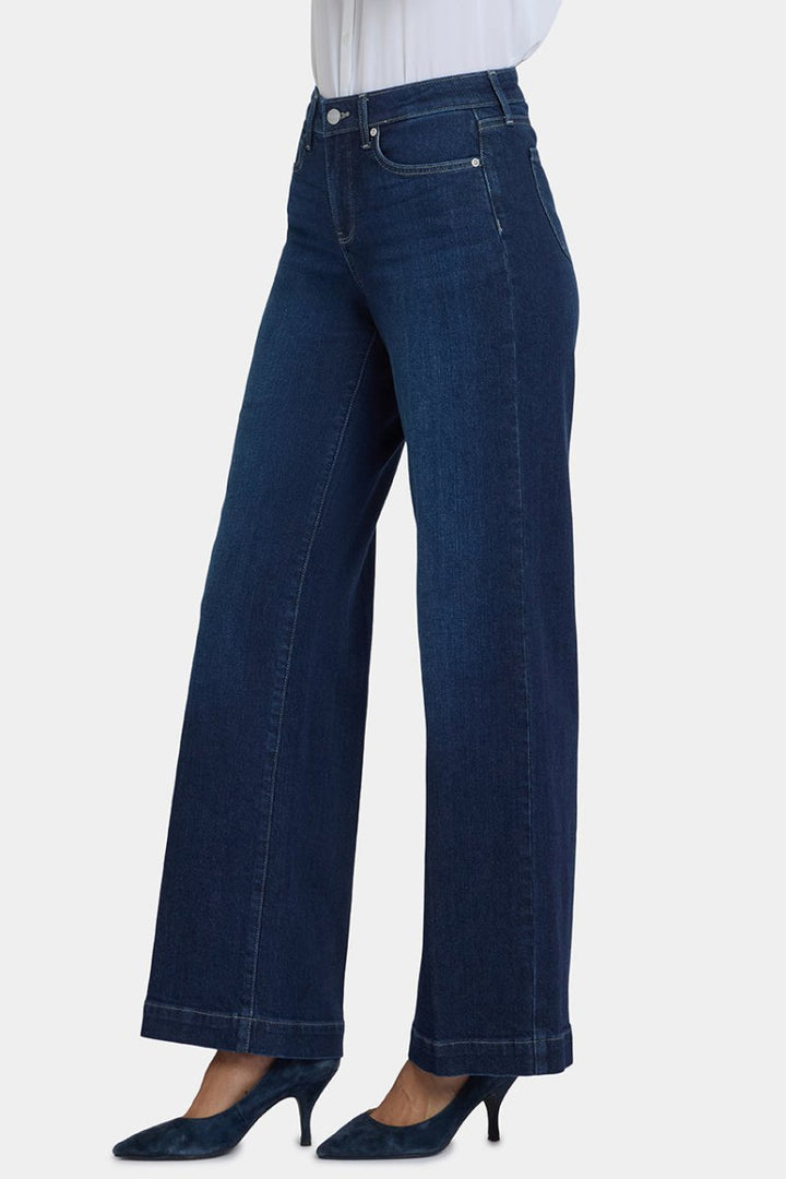 Teresa Wide Leg Jeans | Midnight Breeze | Denim | NYDJ