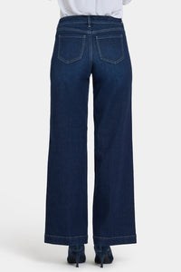 Teresa Wide Leg Jeans | Midnight Breeze | Denim | NYDJ