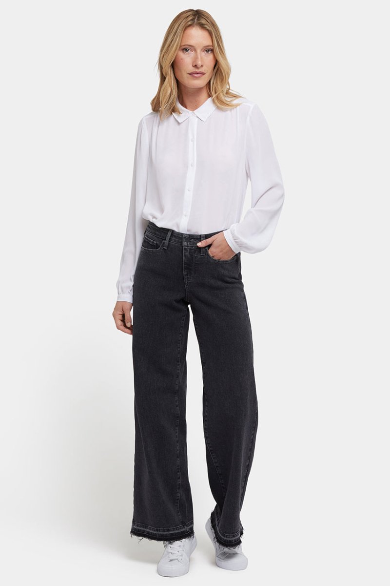 Teresa Wide Leg Jeans | Slate Stone | Denim | NYDJ