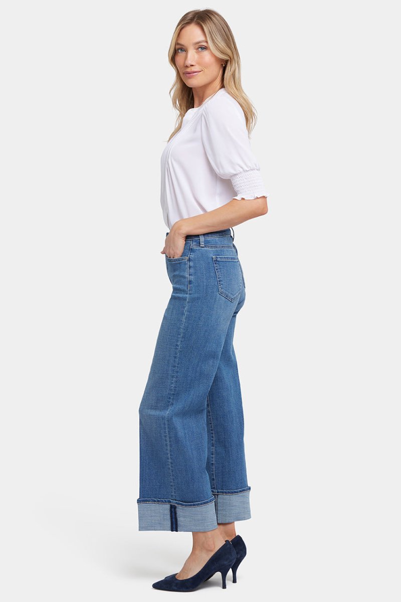 Teresa Wide Leg Jeans | Stillwater Lake | Denim | NYDJ