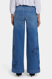 Teresa Wide Leg Jeans | Water Canyon | Denim | NYDJ