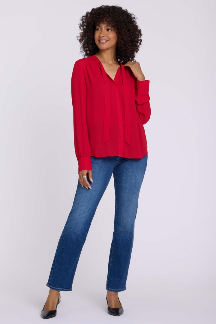 Tie-Neck Blouse | Passion - NYDJ