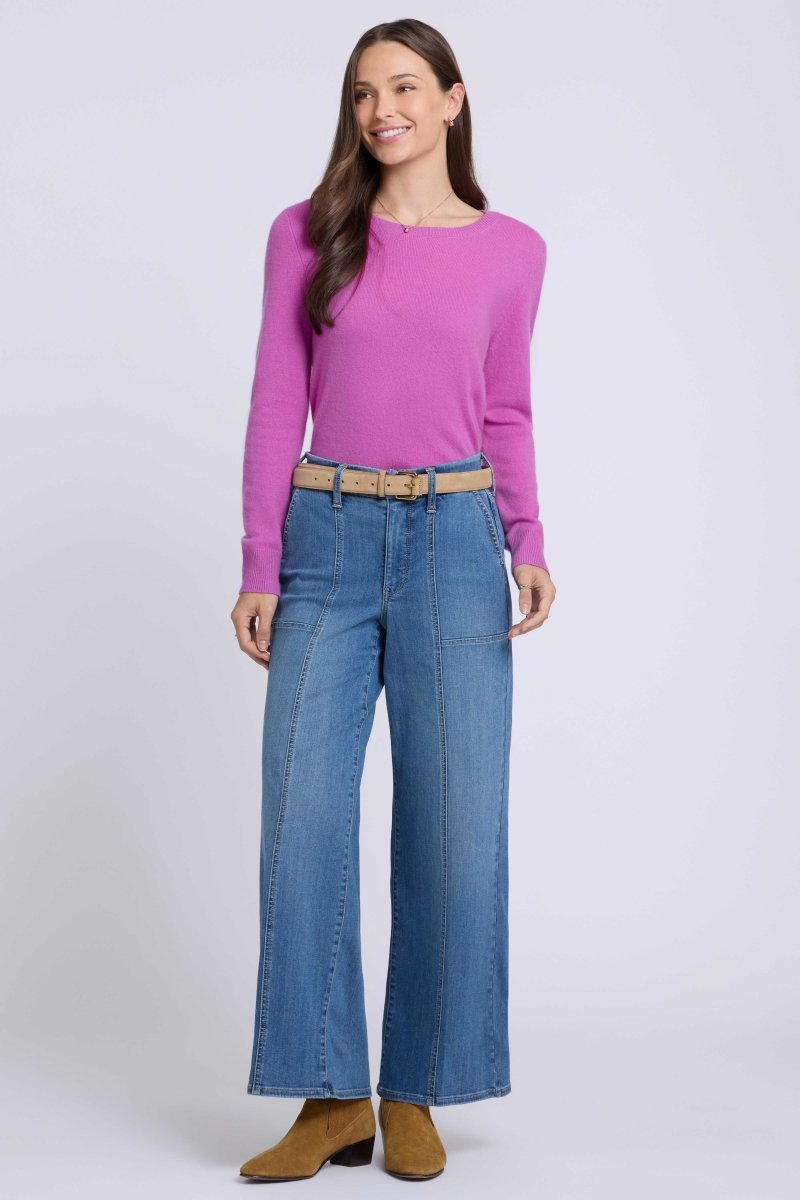 Waist-Match™ Simone Wide Leg Jeans With High Rise | Redwood - NYDJ