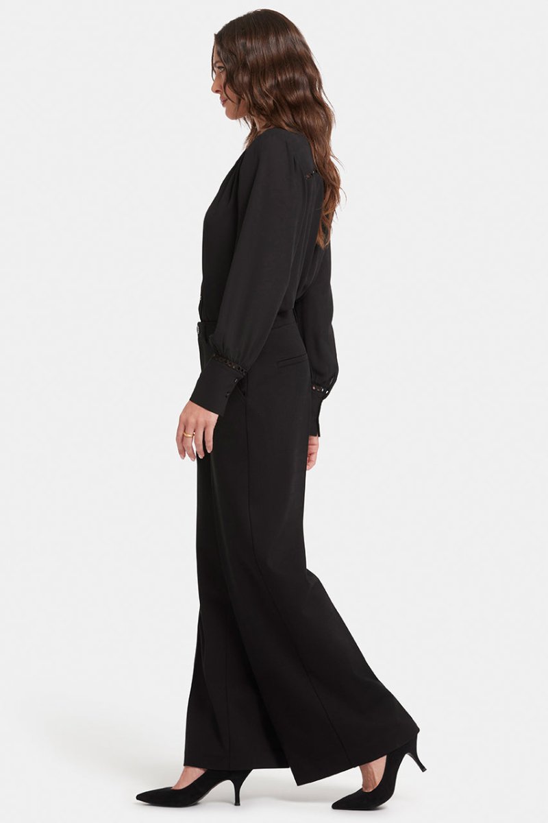 Whitney Pants in Ponte Knit | Black | Trouser | NYDJ