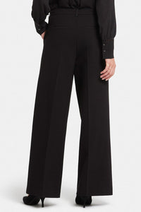 Whitney Pants in Ponte Knit | Black | Trouser | NYDJ