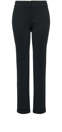 Denise Slim Cuffed Ankle Jeans Grey Jersey | Charcoal | Pants | NYDJ