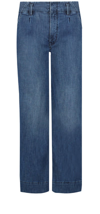 High Rise Mona Wide Leg Trouser Blue Premium Denim | Reminiscent | Denim | NYDJ