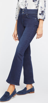 High Rise Ava Daring Flare Jeans Dark Blue Premium Denim | Underground | Denim | NYDJ