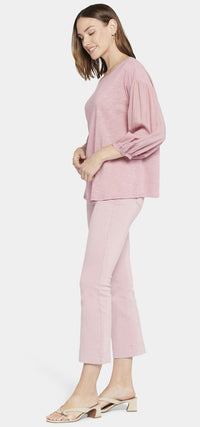 Peasant Tee Pink | Vintage Pink | Top | NYDJ