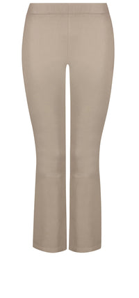 Slim Bootcut Ankle Pull-On Pants Beige Statement™ | Feather | Non Denim | NYDJ