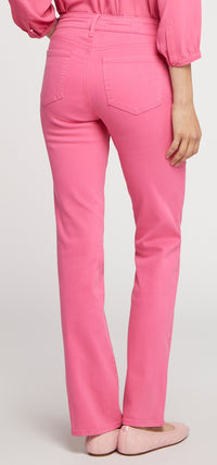 Marilyn Straight Jeans Pink Premium Denim (Petite) | Pink Peony | Non Denim | NYDJ