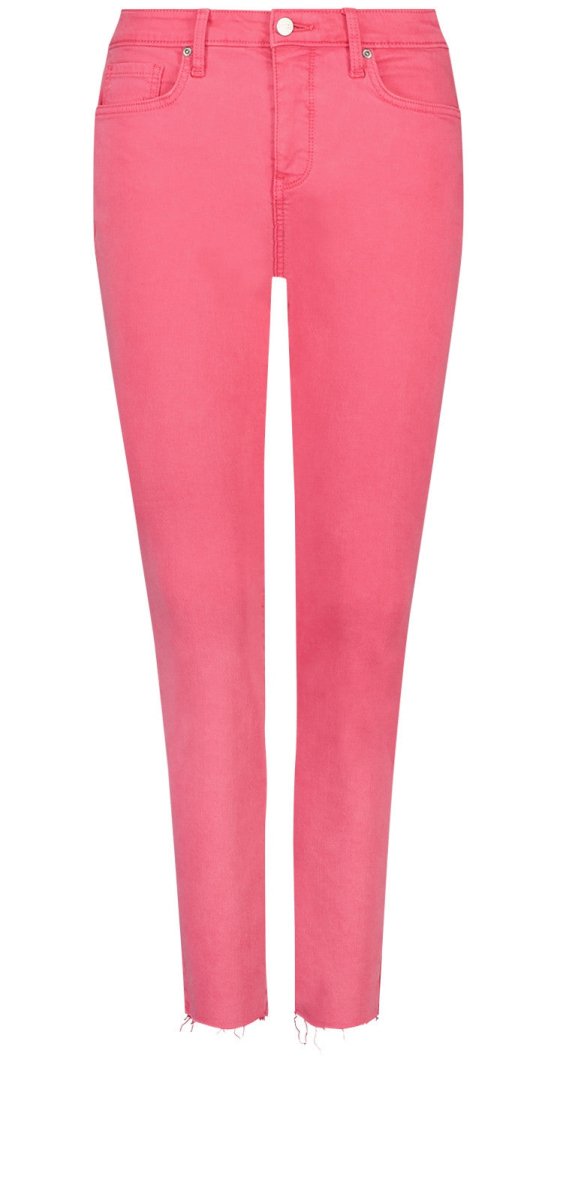 Alina Skinny Jeans Cut Hem Pink Premium Denim | Pink Peony | Non Denim | NYDJ