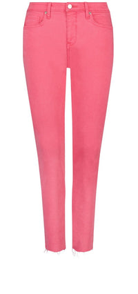 Alina Skinny Jeans Cut Hem Pink Premium Denim | Pink Peony | Non Denim | NYDJ
