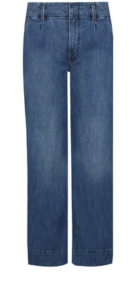 High Rise Mona Wide Leg Trouser Blue Premium Denim | Reminiscent | Denim | NYDJ