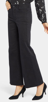 Major Wide Leg Jeans Black Waist-Match™ Denim | Vintage Black | Pants | NYDJ
