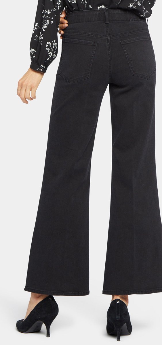 Major Wide Leg Jeans Black Waist-Match™ Denim | Vintage Black | Pants | NYDJ