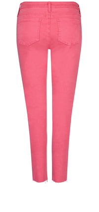 Alina Skinny Jeans Cut Hem Pink Premium Denim | Pink Peony | Non Denim | NYDJ