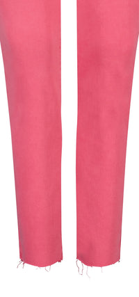 Alina Skinny Jeans Cut Hem Pink Premium Denim | Pink Peony | Non Denim | NYDJ