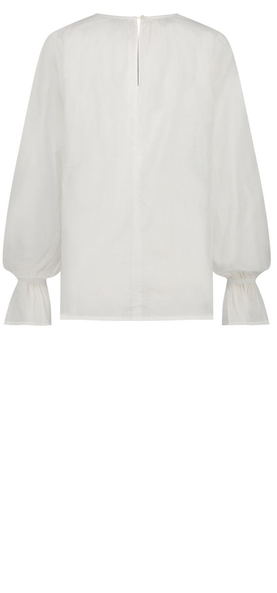 Victoria Blouse Optic White | Optic White | Blouse | NYDJ
